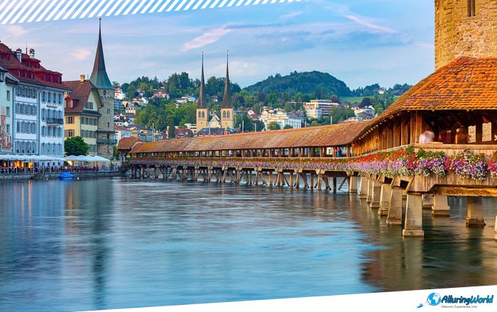 3 Kapellbrücke Bridge in Lucerne