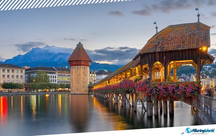 5 Kapellbrücke Bridge in Lucerne