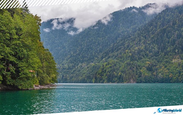 8 Lake Ritsa in Abkhazia