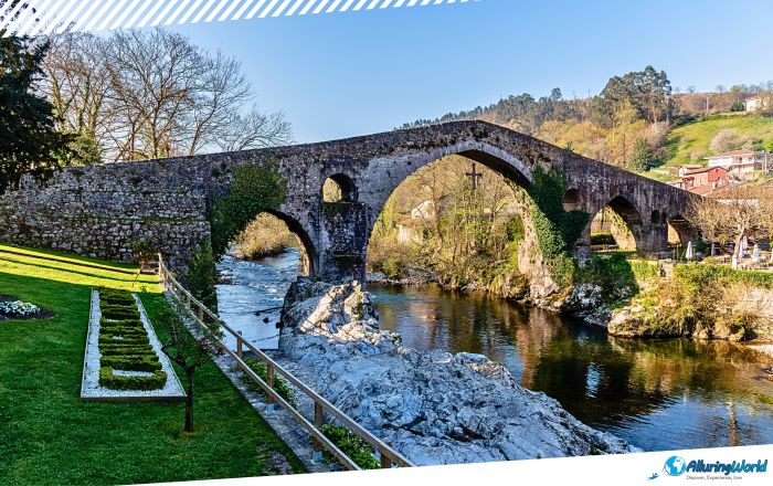 5 Roman Bridge in Cangas de Onís, Spain
