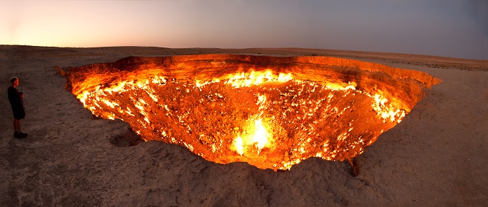 8 Darvaza Crater