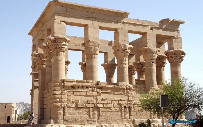 The Kiosk of Trajan, the Temple of Isis, Philae, Agilkia I…