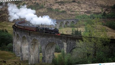 1 Glenfinnan Viaduct in Scotland