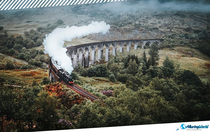6 Glenfinnan Viaduct in Scotland