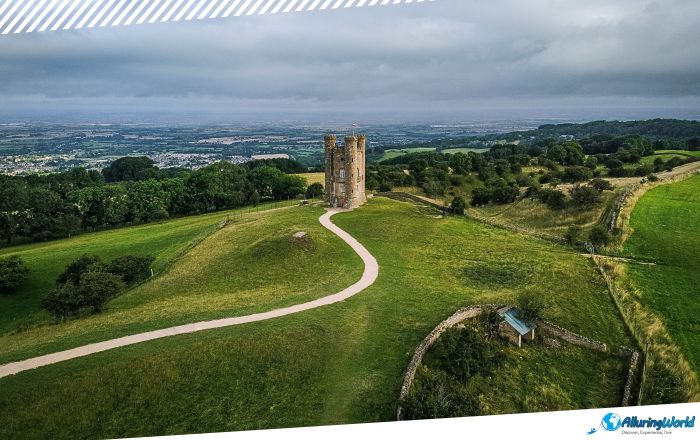1 Broadway Tower on a Cotswold Hill