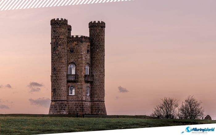 2 Broadway Tower on a Cotswold Hill