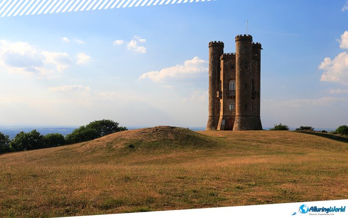 4 Broadway Tower on a Cotswold Hill