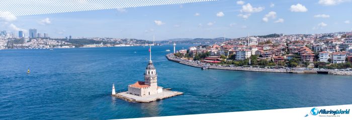 11 Maiden’s Tower in the Bosphorus Channel in Istanbul