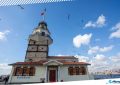 2 Maiden’s Tower in the Bosphorus Channel in Istanbul