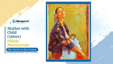 Vertical - Mother with Child - The Story in the Frame