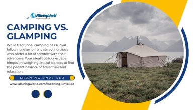 Camping vs Glamping - Meaning Unveiled
