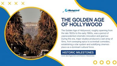 Golden Age of Hollywood - Historic Milestones