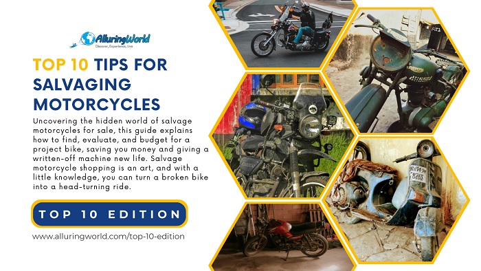 10 Tips for Salvaging Motorcycles - Top 10 Edition
