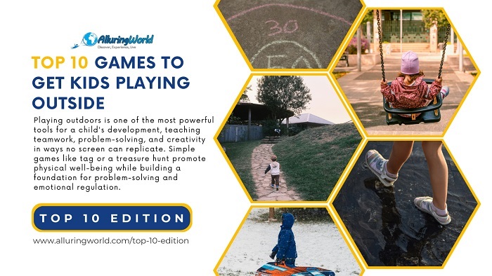 Games to get kids to play outside - Top 10 Edition