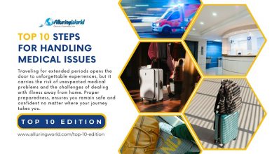 10 Steps for Handling Medical Issues While Traveliing - Top 10 Edition