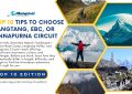 10 Tips to Choose Annapurna, Everest Base Camp or Langtang Circuit - Top 10 Edition