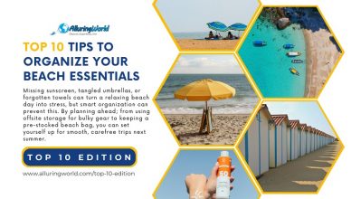 10 Tips to Organize Your Beach Essentials - Top 10 Edition