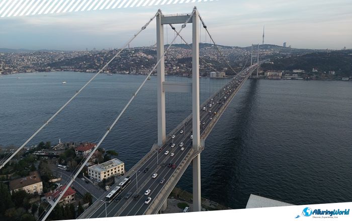 8 Bosphorus Bridge in Istanbul