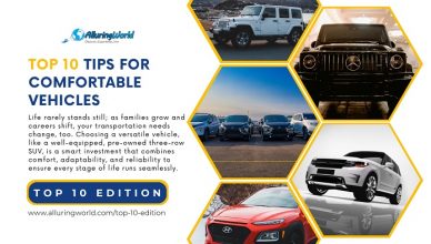 10 Tips for Comfortable Vehicles - Top 10 Edition