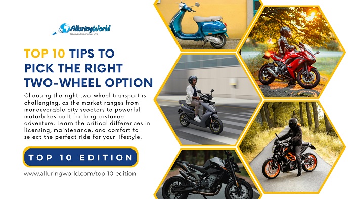 10 Tips to Pick the Right Two-Wheel option - Top 10 Edition