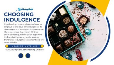 Choosing Indulgence - Meaning Unveiled