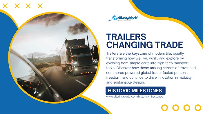 Trailers Changing the Trade and Travel - Historic Milestones
