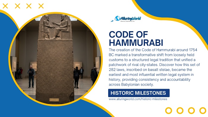 Code of Hammurabi - Historic Milestones