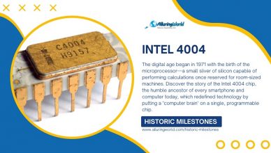 Intel 4004, the Chip that changed the world - Historic Milestones
