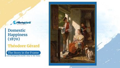 Domestic Happiness by Théodore Gérard - Vertical - The Story in the Frame