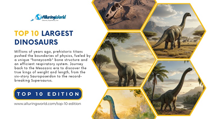 10 Largest Dinosaurs That We Know of Today - Top 10 Edition