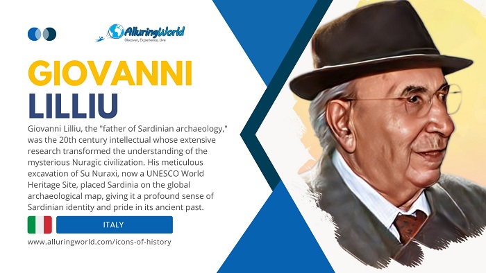 Giovanni Lilliu - Icons of History