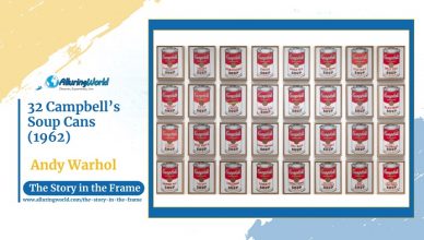 Horizontal - 32 Campbell’s Soup Cans by Andy Warhol - The Story in the Frame
