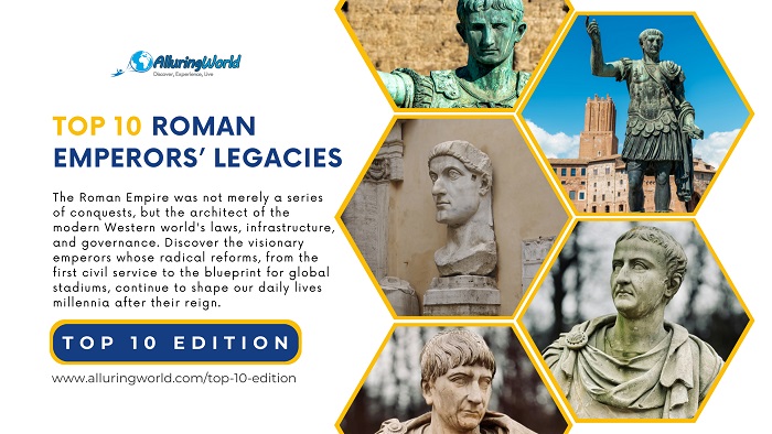 Roman Legacies 10 Emperors We Still Benefit From Today - Top 10 Edition