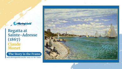 Regatta at Sainte-Adresse - Claude Monet - The Story in the Frame