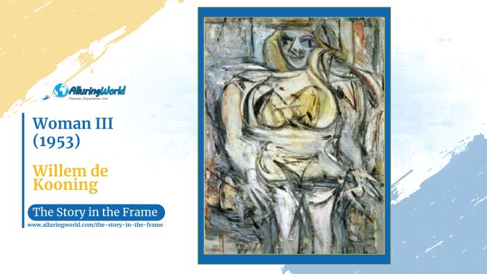 Woman III by Willem de Kooning - Vertical - The Story in the Frame