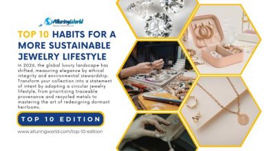 10 Habits for a More Sustainable Jewelry Habits - Top 10 Edition