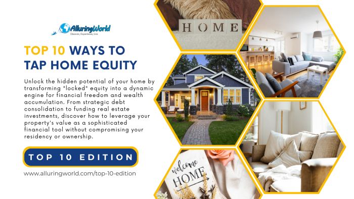 10 Ways To Tap Home Equity - Top 10 Edition