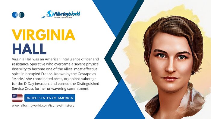 Virginia Hall - Icons of History