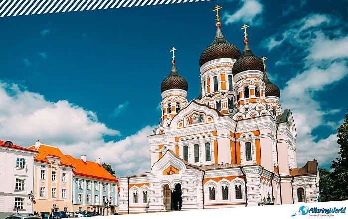 1 Alexander Nevsky Cathedral in Tallinn, Estonia