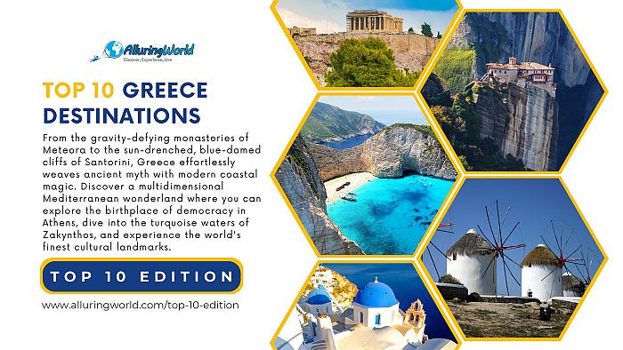10 Destinations in Greece - Top 10 Edition