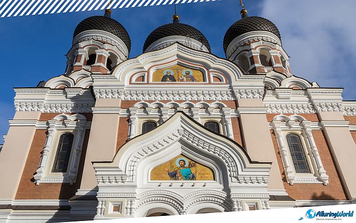 11 Alexander Nevsky Cathedral in Tallinn, Estonia