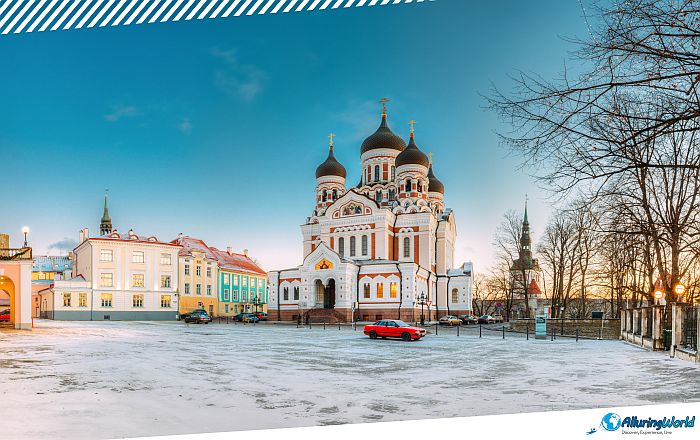 2 Alexander Nevsky Cathedral in Tallinn, Estonia