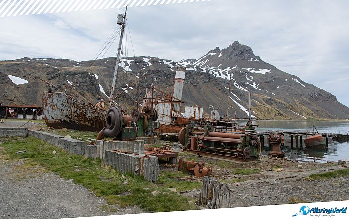 3 Abandoned Ship Petrel on South Georgia