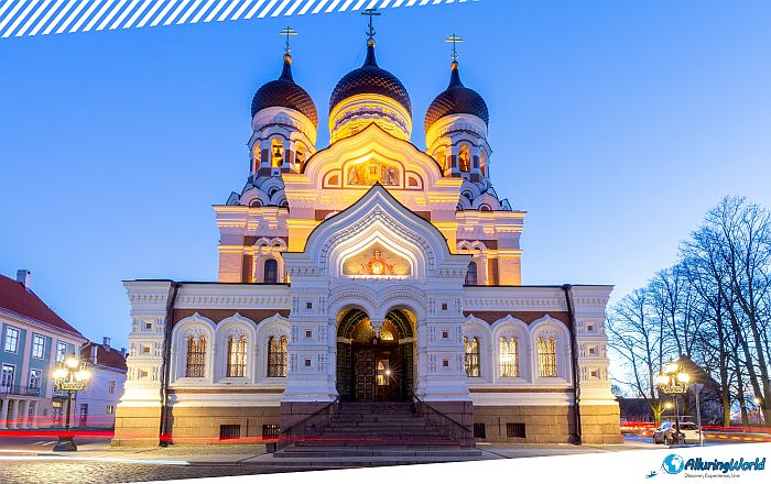 5 Alexander Nevsky Cathedral in Tallinn, Estonia