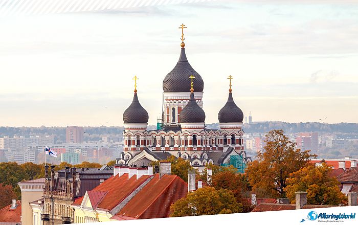 6 Alexander Nevsky Cathedral in Tallinn, Estonia