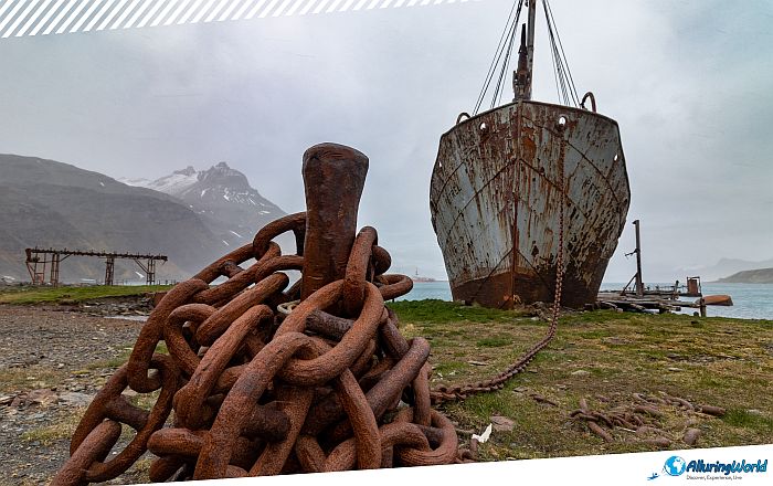 7 Abandoned Ship Petrel on South Georgia