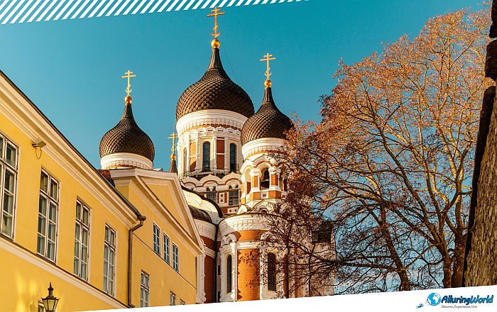 8 Alexander Nevsky Cathedral in Tallinn, Estonia