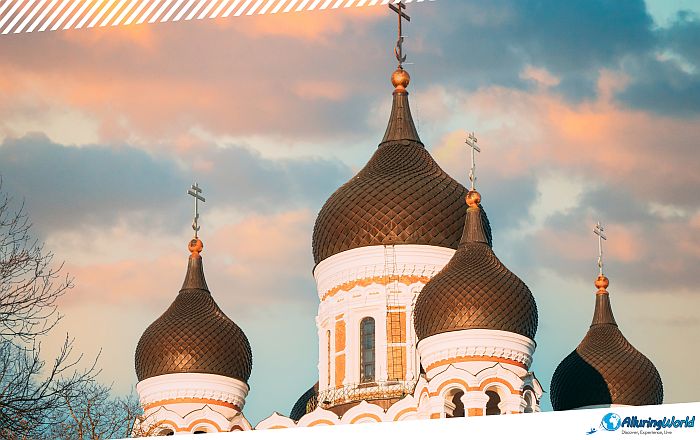 9 Alexander Nevsky Cathedral in Tallinn, Estonia