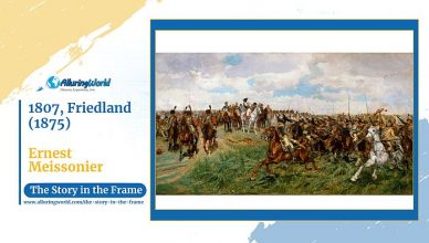 Horizontal - The Story in the Frame- 1807, Friedland by Ernest Meissonier