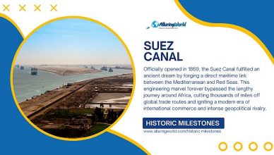 Suez Canal - Historic Milestones